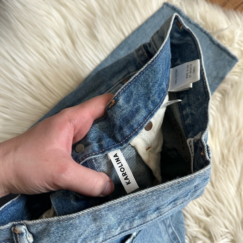 GRLFRND Karolina High Rise Skinny Jean In A Little More Love - Picture 6 of 9